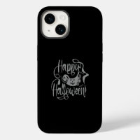 Happy Halloween bats jack o lantern
