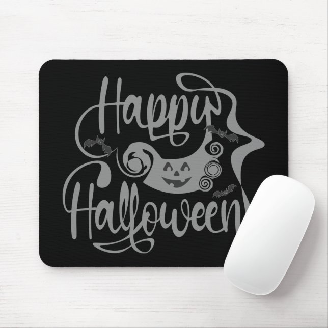 Happy Halloween bats  jack o lantern Mouse Pad (With Mouse)