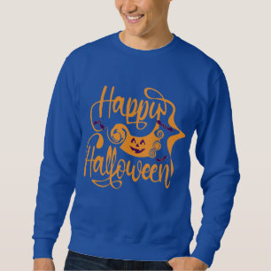 Happy Halloween bats jack o lantern Sweatshirt
