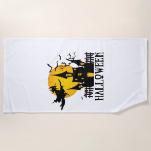 Happy Halloween Beach Towel