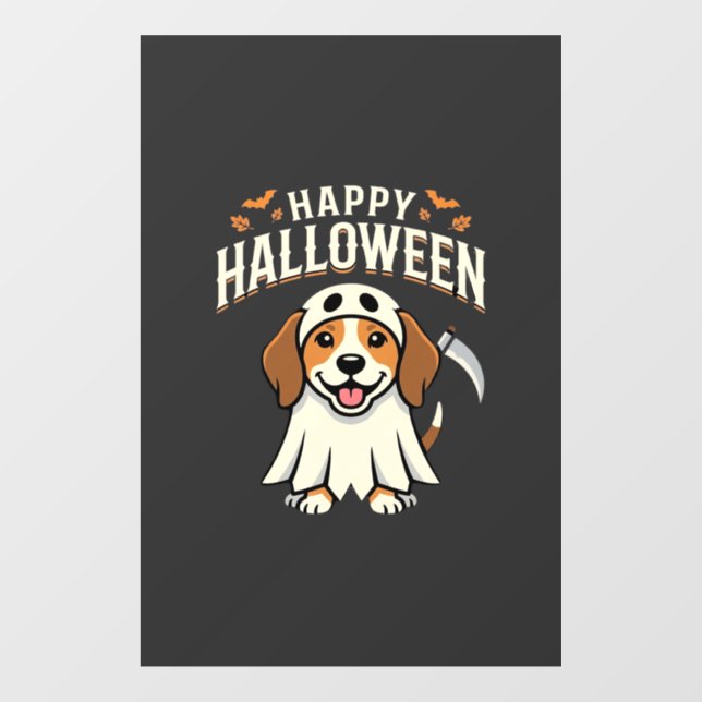 Happy Halloween Beagle Dog Design_1 (Sheet)