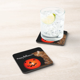 Happy Halloween Beverage Coaster