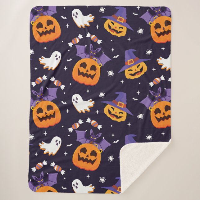 Happy Halloween Blankets Design (Front)