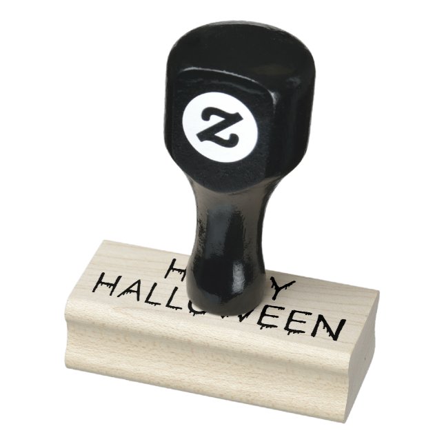 Happy Halloween (Bloody) Rubber Stamp (Stamp)