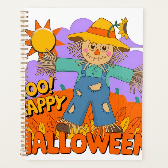 Happy Halloween boy  Planner (Front)