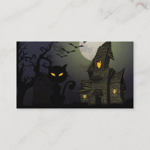 Happy Halloween Business Card