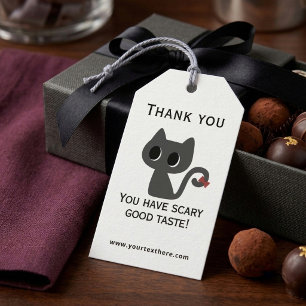Happy Halloween Business - Cute Thank You Gift Tags