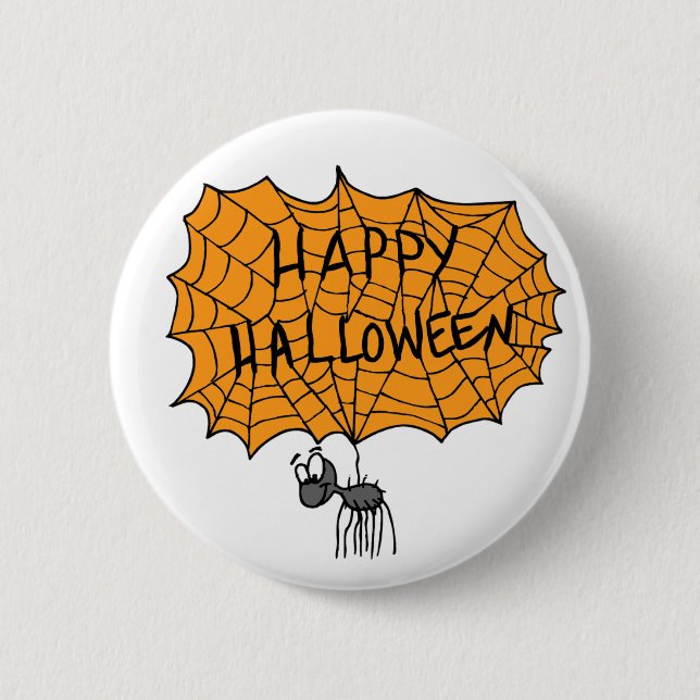 Happy Halloween button (Front)