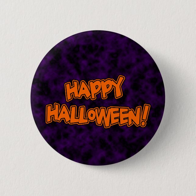 Happy Halloween button (Front)