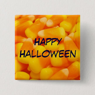 Happy Halloween buttons Candy Corn button