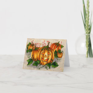 HAPPY HALLOWEEN by SHARON SHARPE Card
