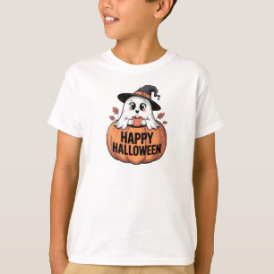Happy Halloween Caffeine Ghost T-Shirt