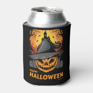 Happy Halloween Can Cooler