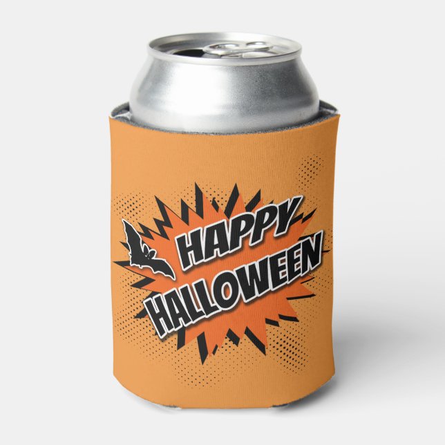 Happy Halloween Can Cooler (Can Front)