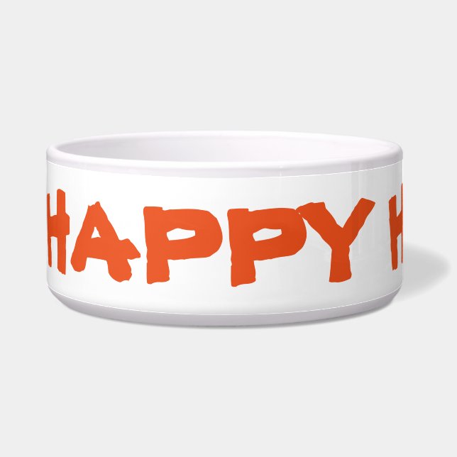 Happy Halloween Candy Bowl (Left)