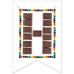 Happy Halloween Candy Bunting Banner - personalise