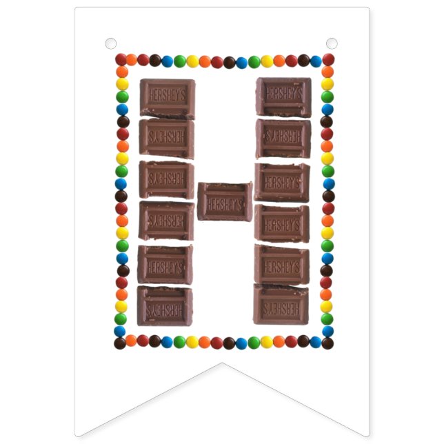 Happy Halloween Candy Bunting Banner - personalise (First Flag)