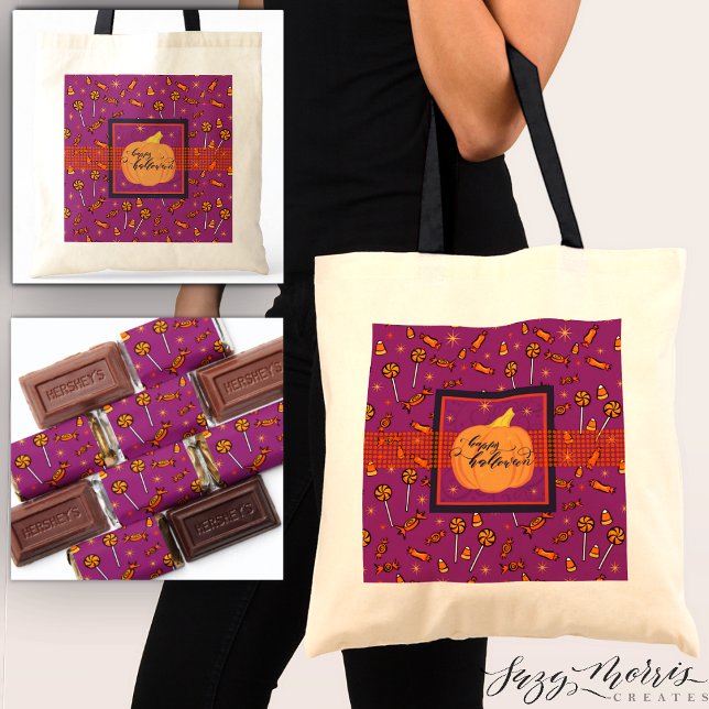 Happy Halloween Candy  Tote Bag (Creator Uploaded)