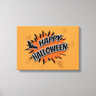 Happy Halloween Canvas Print