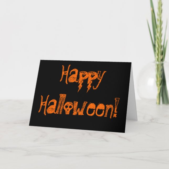 Happy Halloween! Card (Front)