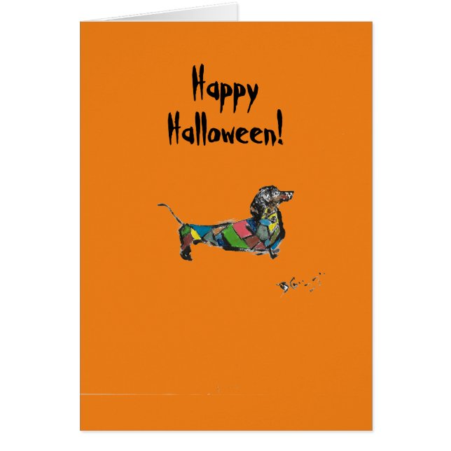 Happy Halloween Card (Front)