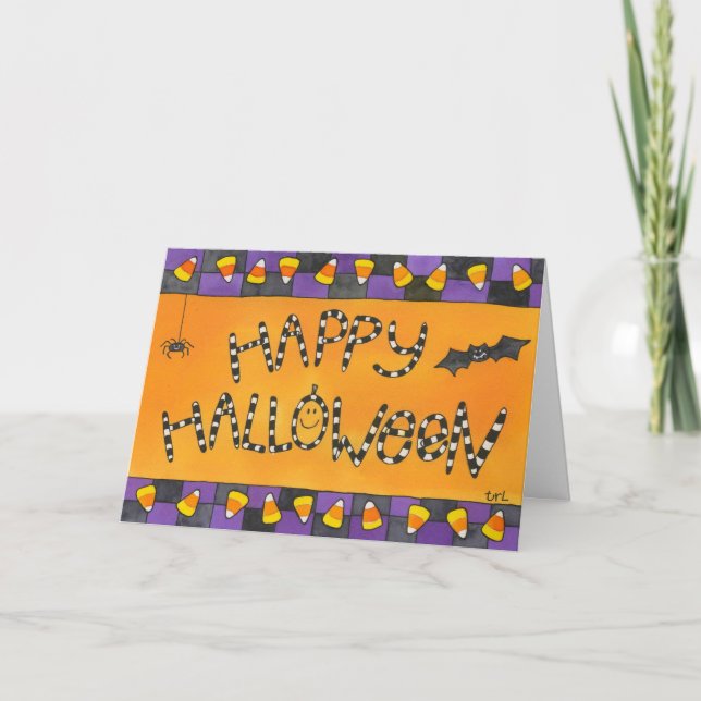 Happy Halloween Card (Front)