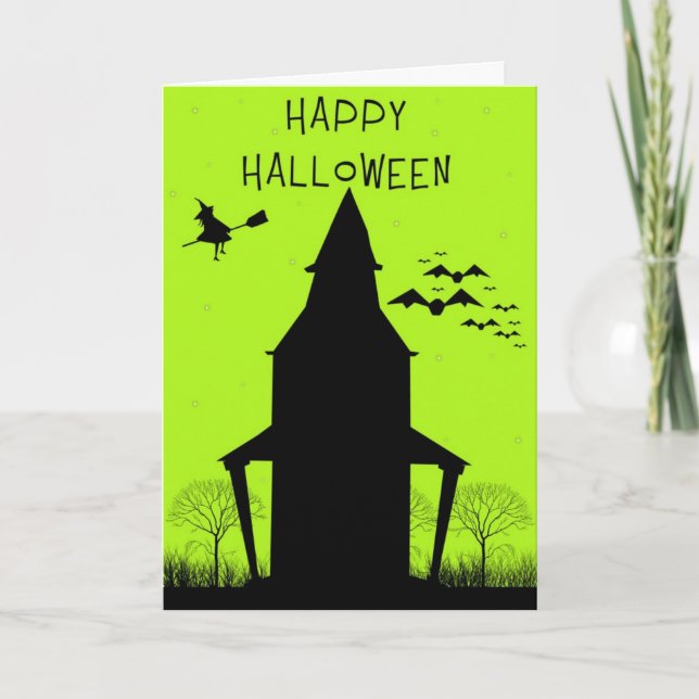 Happy Halloween Card (Front)