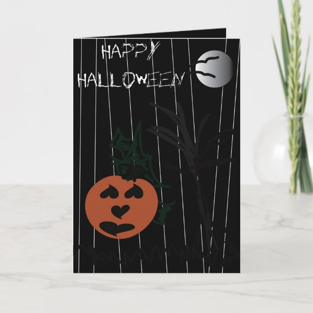 Happy Halloween Card (Front)