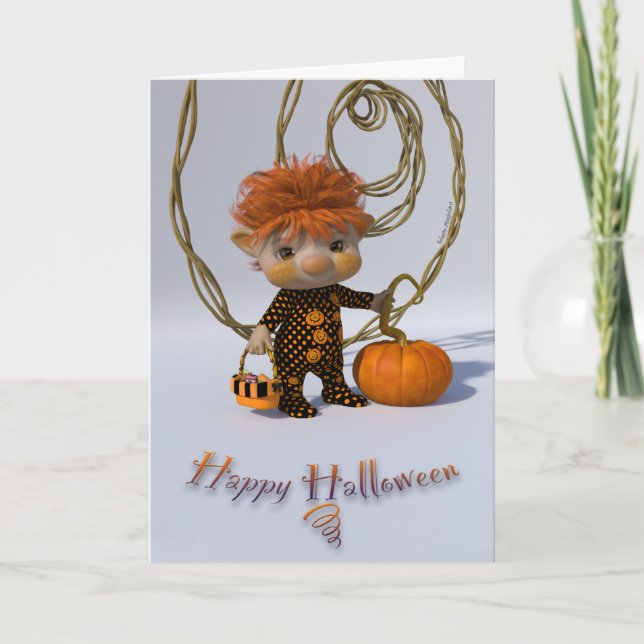 Happy Halloween Card (Front)