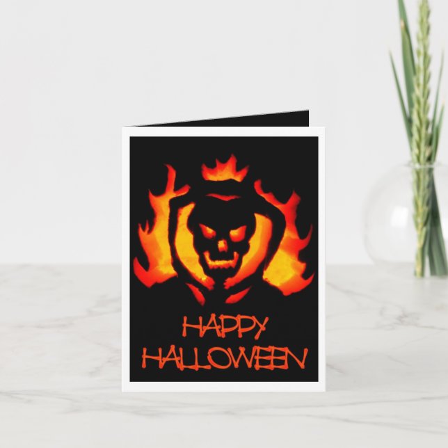 Happy Halloween Card (Front)