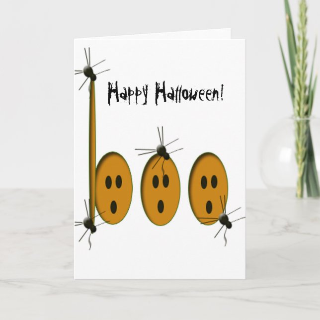 Happy Halloween Card (Front)