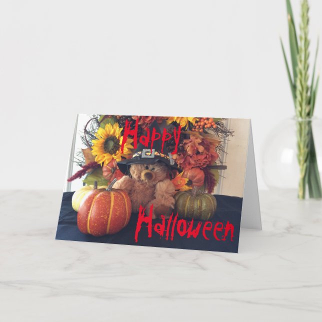 Happy Halloween, card (Front)
