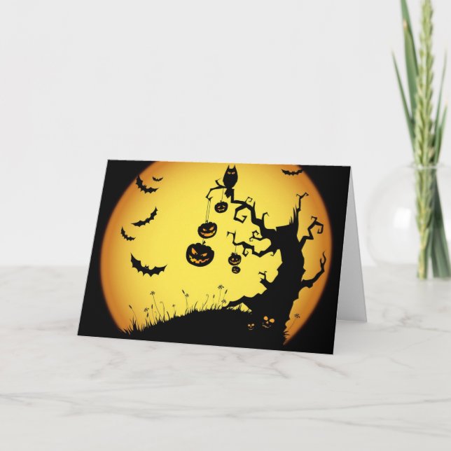 Happy Halloween card (Front)