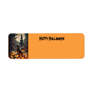 Happy Halloween cat