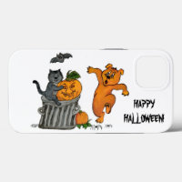Happy Halloween! Cat Bat Dog and Spider
