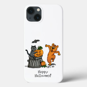 Happy Halloween! Cat Bat Dog and Spider iPhone 13 Case