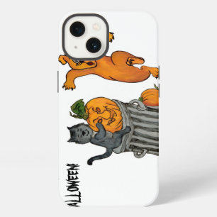 Happy Halloween! Cat Bat Dog and Spider iPhone 13 Case