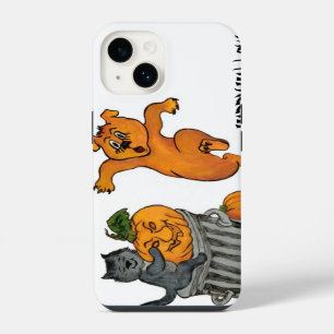 Happy Halloween! Cat Bat Dog and Spider iPhone 14 Case