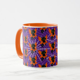 Happy Halloween Cat Mug