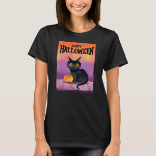 Happy Halloween Cat Shirt