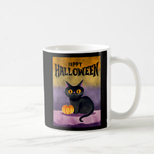 Happy Halloween Cat Shirt Coffee Mug