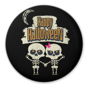 Happy Halloween Ceramic Knob