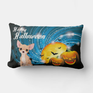 Happy Halloween Chihuahua Lumbar Cushion