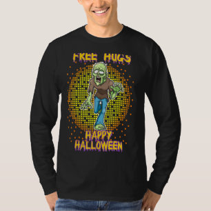 Happy Halloween Chillin With My Zombies Boys Kids T-Shirt