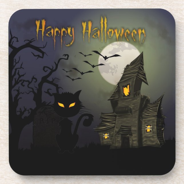 Happy Halloween Coaster (Front)