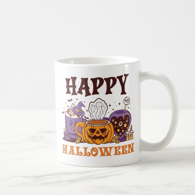 Happy Halloween Coffee Brew Mug (Right)