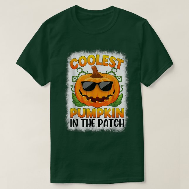Happy Halloween Costume Party Pumkin Spooky Season T-Shirt (Design Front)
