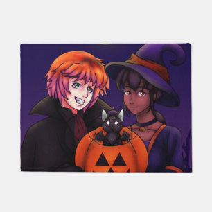 Happy Halloween Costumes Doormat