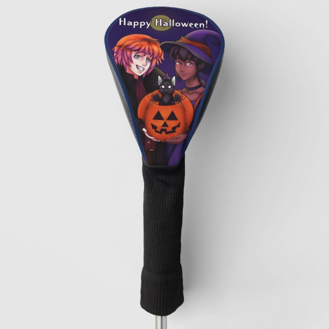 Happy Halloween Costumes Golf Head Cover (Front)