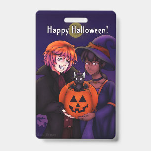 Happy Halloween Costumes ID Badge